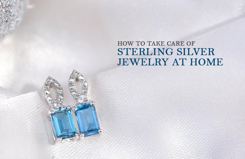 How to Clean Sterling Silver with Gemstones