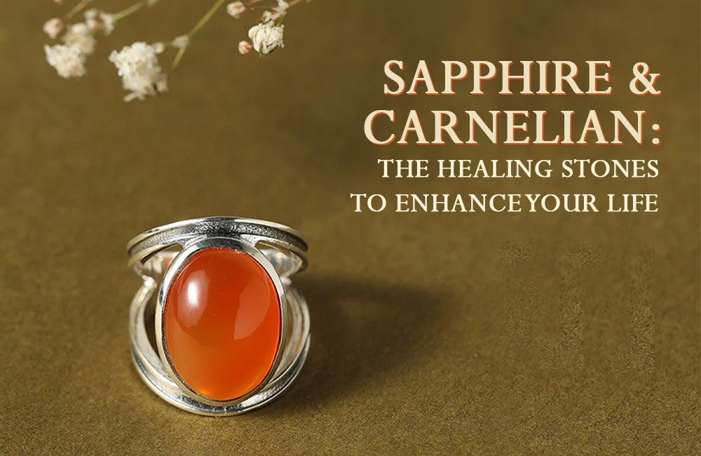 Sapphire & Carnelian: The Healing Stones To Enhance Your Life - YoTreasure