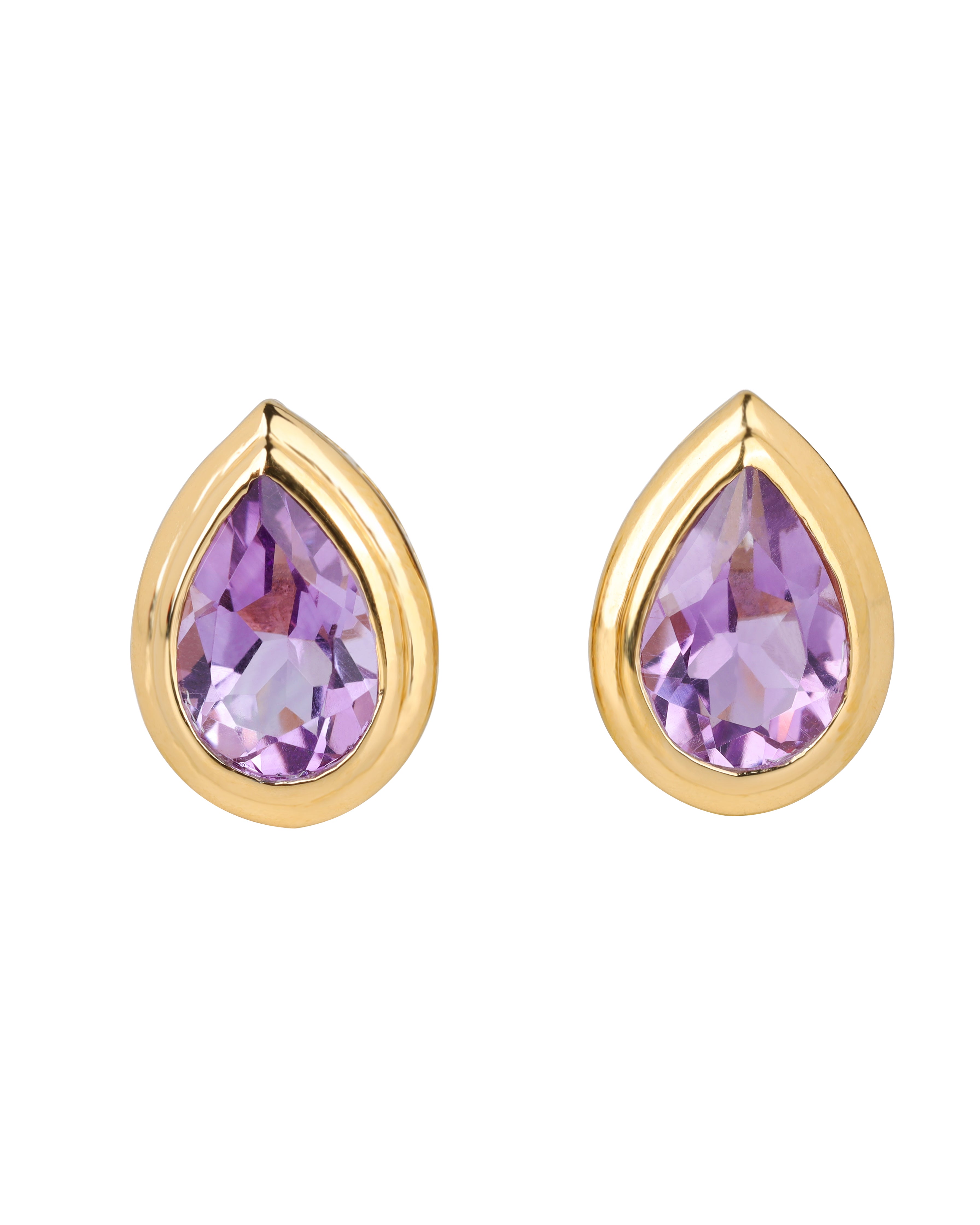 Amethyst 14K Gold Vermeil Over Sterling Silver Earring buy