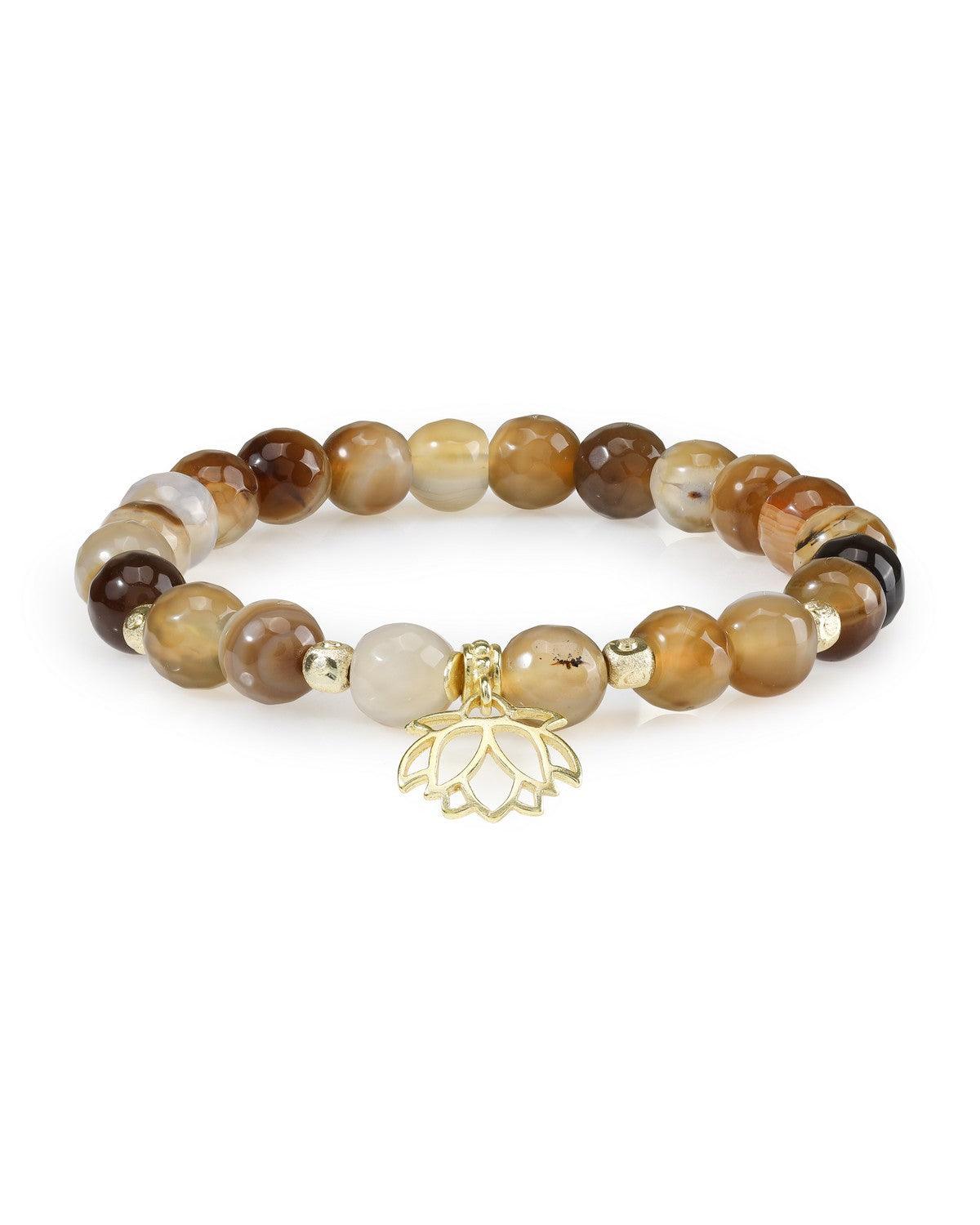 Multi Brown Beads Bracelet Multi Brown Beads Bracelet