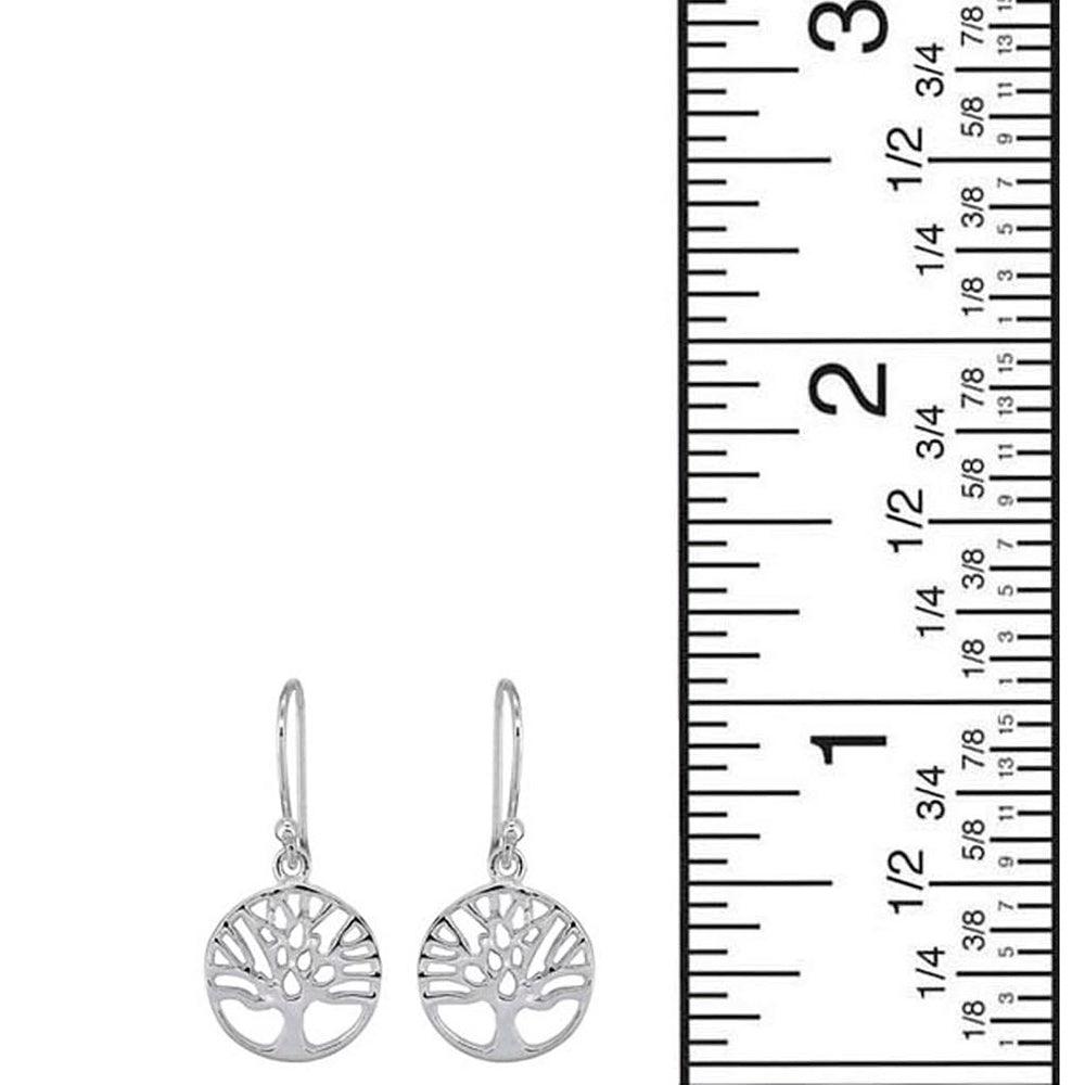 Solid 925 Sterling Silver Dangle Earrings Jewelry - YoTreasure