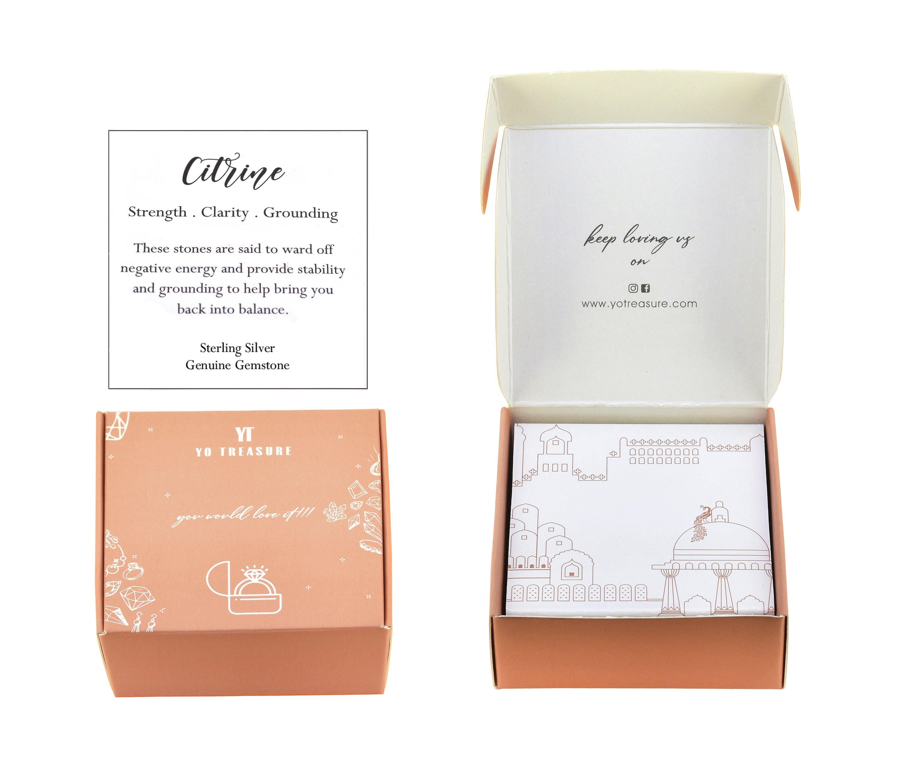 1.82 Ct. Citrine Solid 925 Sterling Silver Solitaire Ring Jewelry - YoTreasure