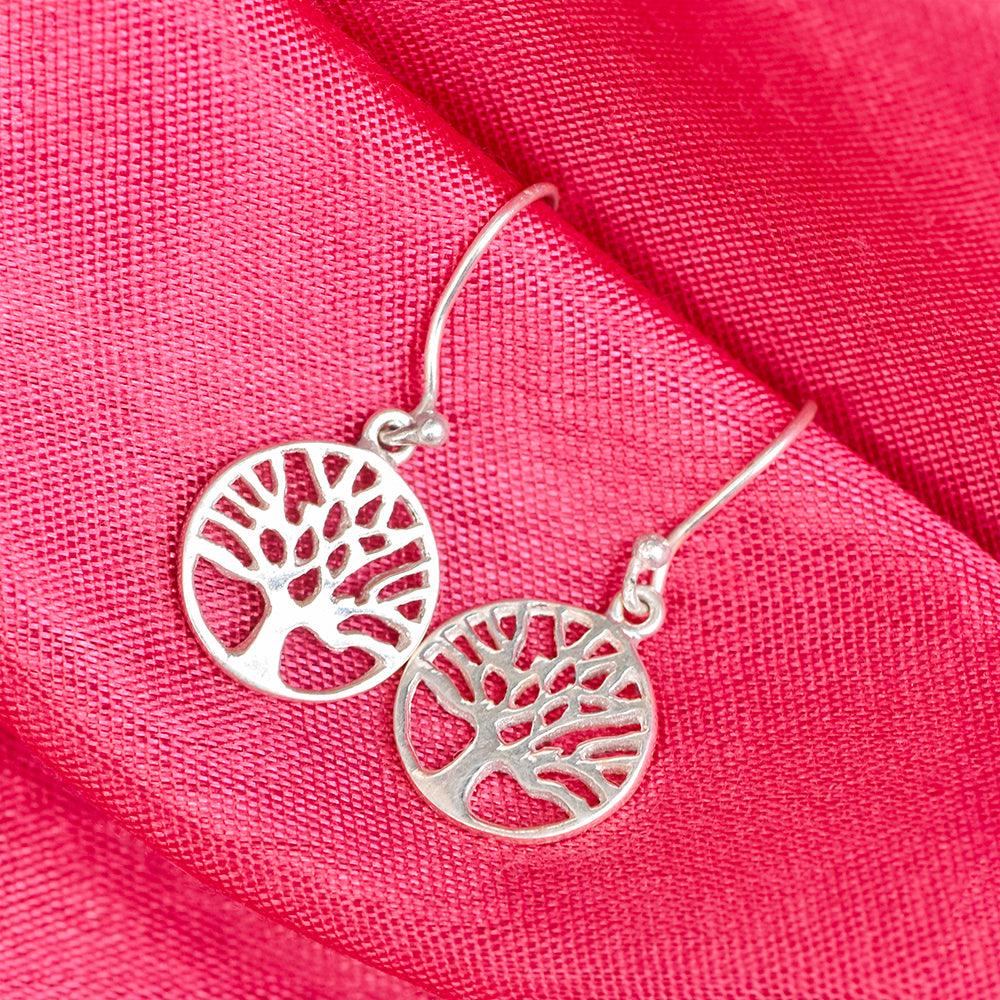 Solid 925 Sterling Silver Dangle Earrings Jewelry - YoTreasure