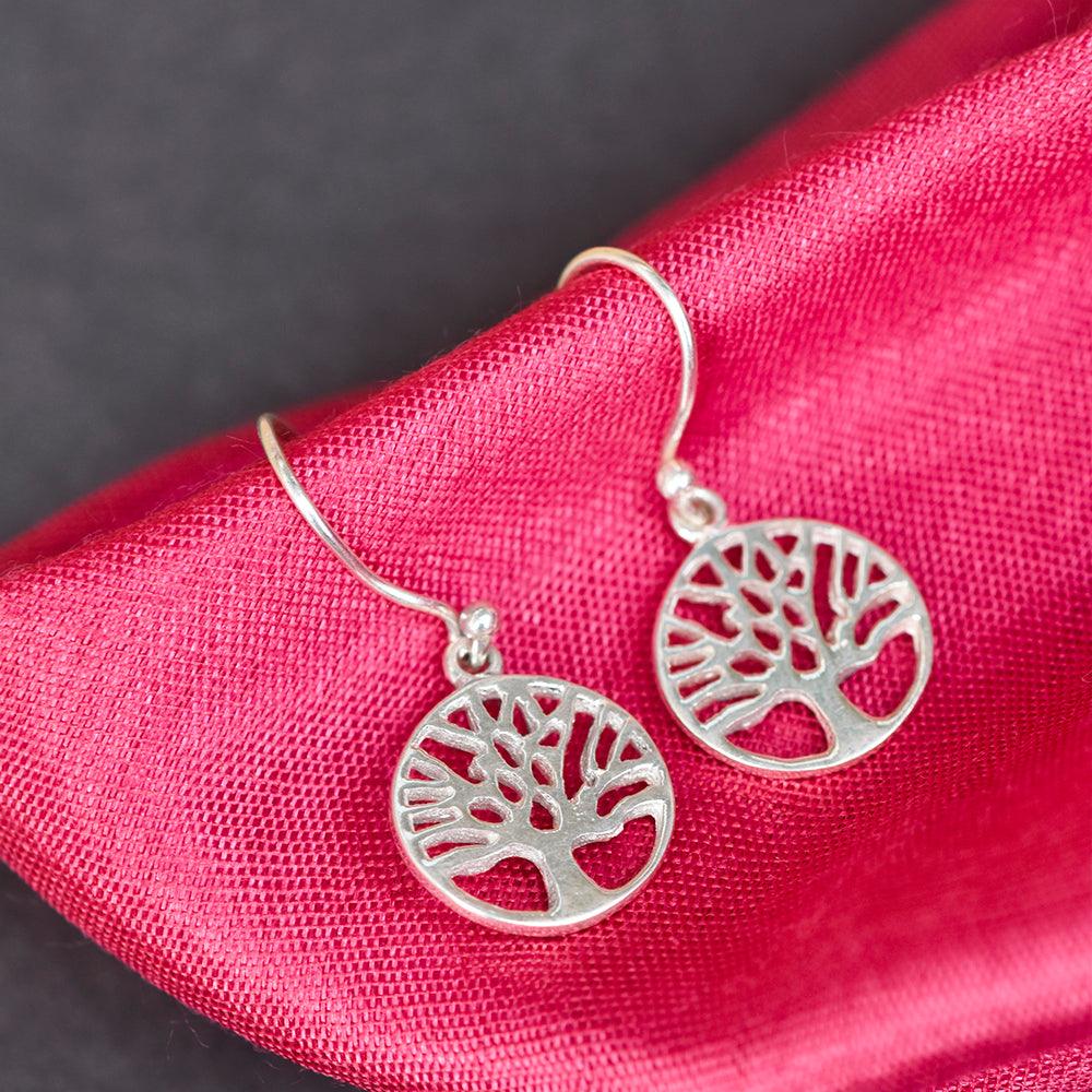 Solid 925 Sterling Silver Dangle Earrings Jewelry - YoTreasure