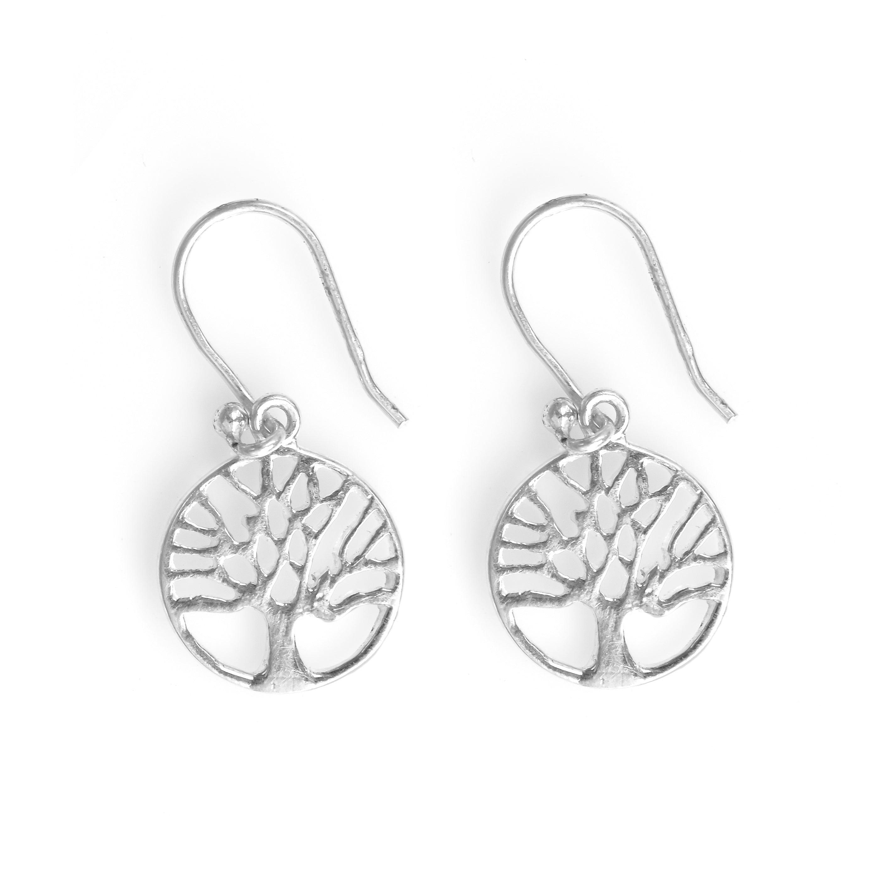Solid 925 Sterling Silver Dangle Earrings Jewelry - YoTreasure