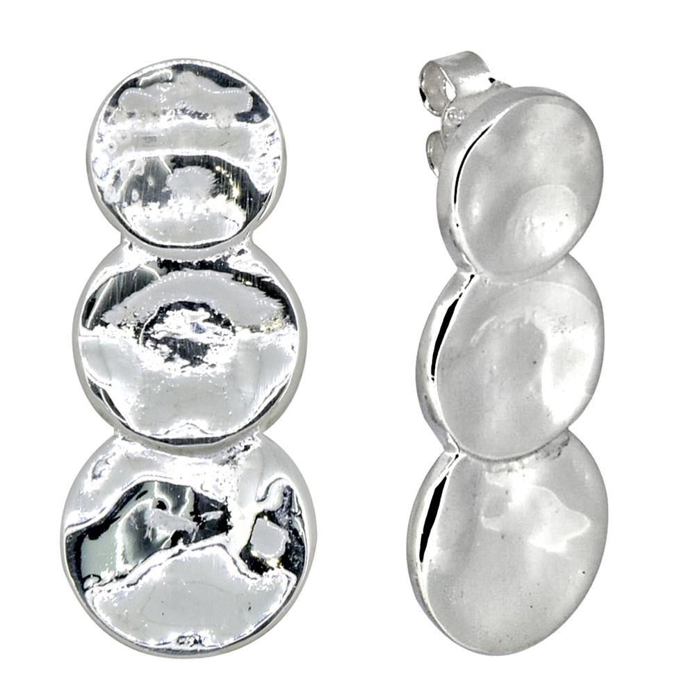Solid 925 Sterling Silver Dangle Earrings Jewelry - YoTreasure