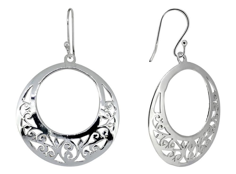 Solid 925 Sterling Silver Dangle Earrings Jewelry - YoTreasure