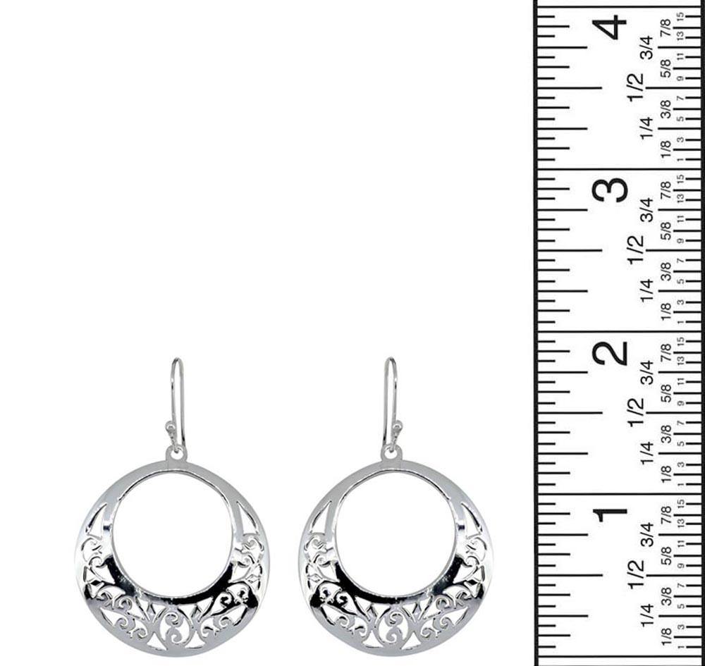 Solid 925 Sterling Silver Dangle Earrings Jewelry - YoTreasure