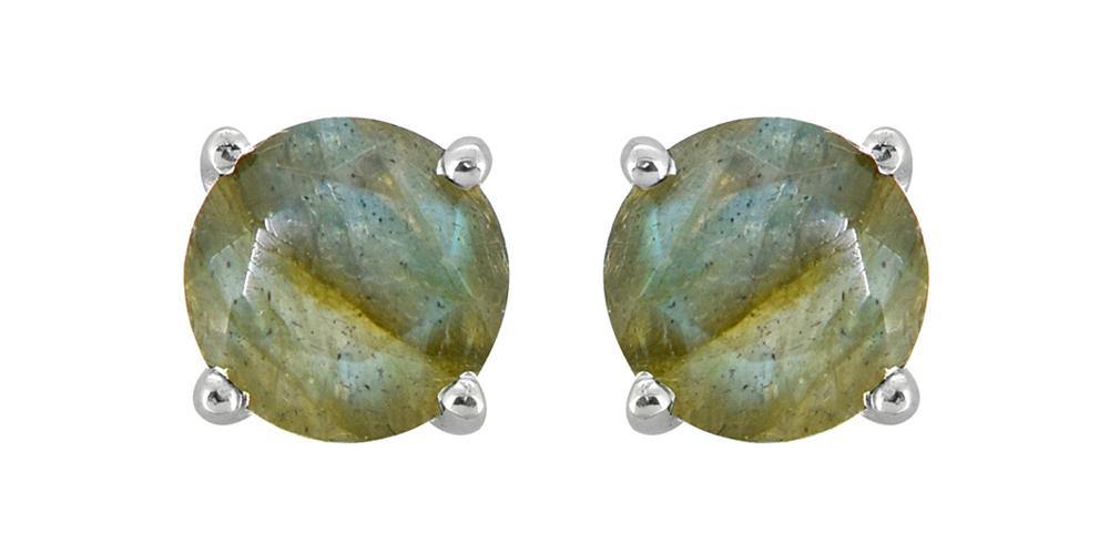 Labradorite Sterling Silver Gemstone Earrings - YoTreasure