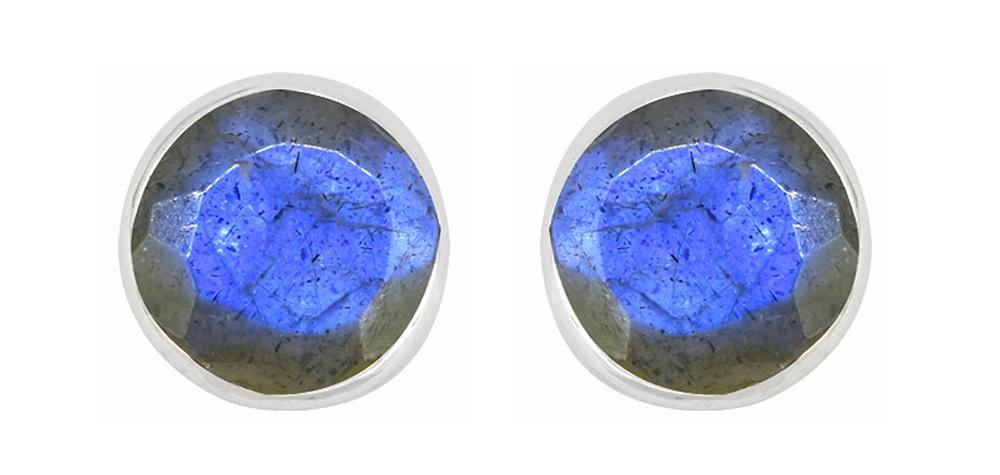 Labradorite Sterling Silver Gemstone Earrings - YoTreasure
