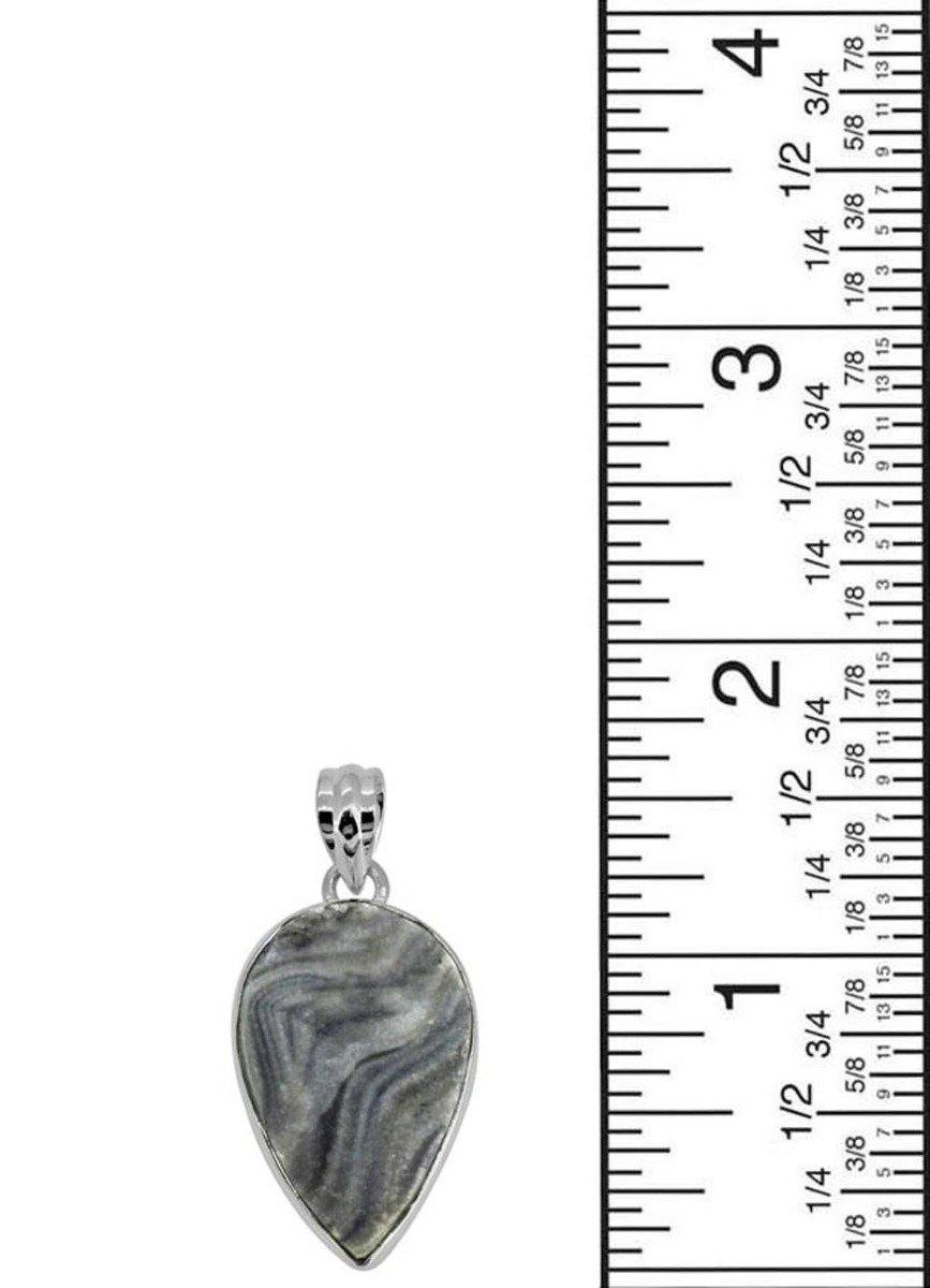 1.65" Desert Druzy Chain Necklace Solid 925 Sterling Silver - YoTreasure