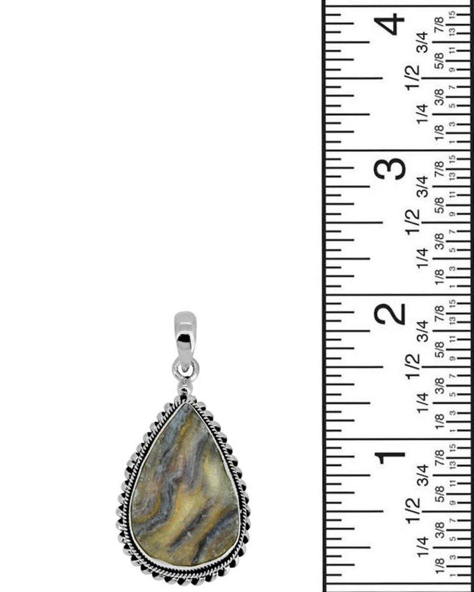 2" Desert Druzy Quartz Gemstone Chain Pendant - YoTreasure