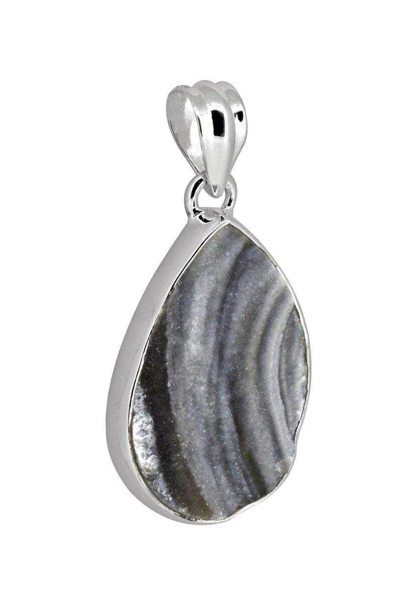 1 3/4" Desert Druzy Quartz gemstone chain Pendant - YoTreasure