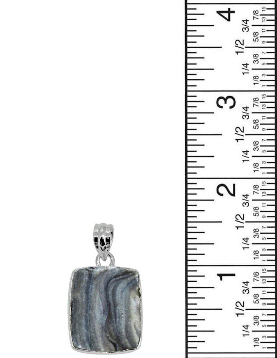 1.50" Desert Druzy Quartz Solid 925 Sterling Silver Chain Pendant Jewelry - YoTreasure