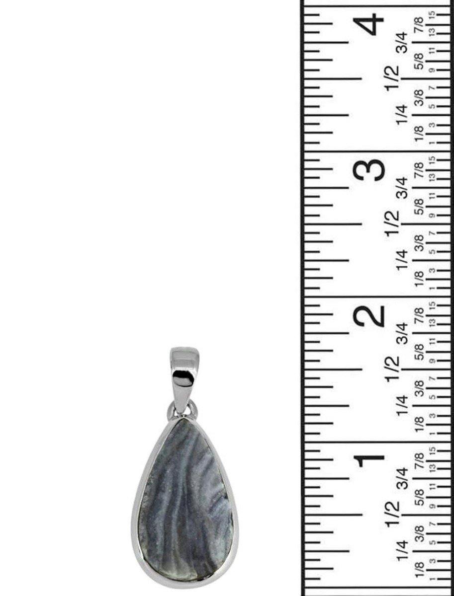 1.69" Desert Druzy Quartz gemstone chain Pendant - YoTreasure