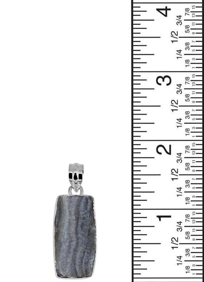 1 3/4" Desert Druzy Quartz gemstone chain Pendant - YoTreasure