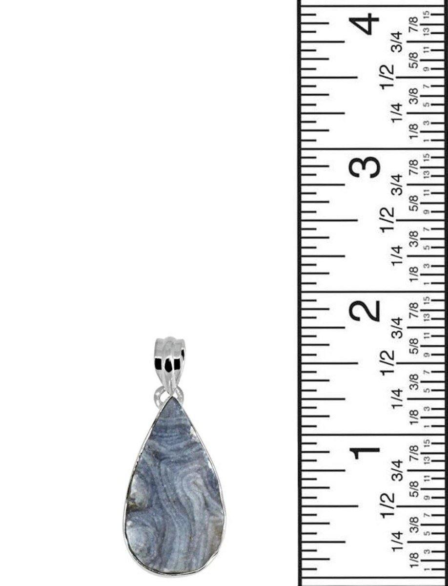 1.73" Desert Druzy Solid 925 Sterling Silver Chain Pendant - YoTreasure