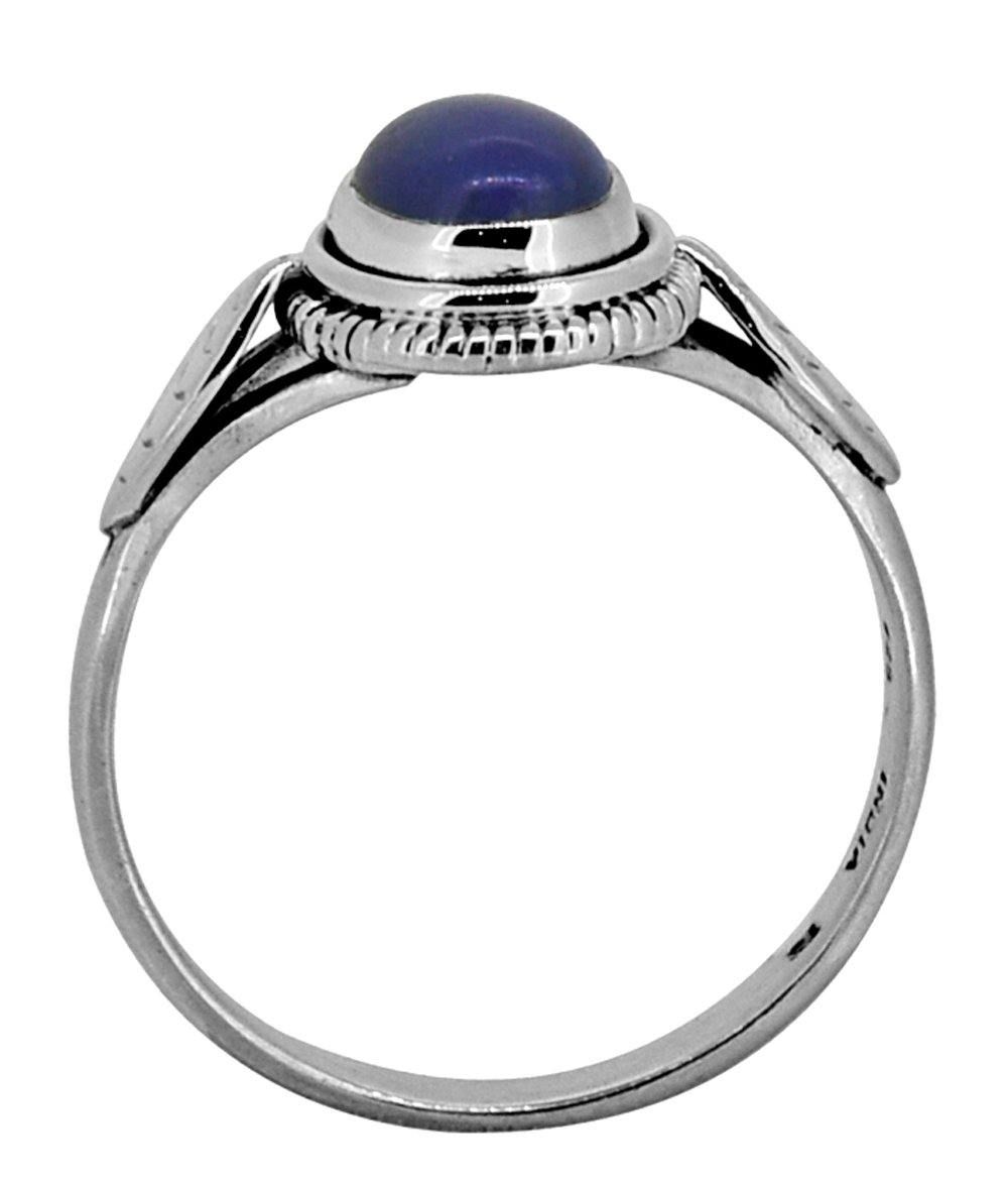 Lapis Lazuli Ring Solid 925 Sterling Silver Jewelry - YoTreasure