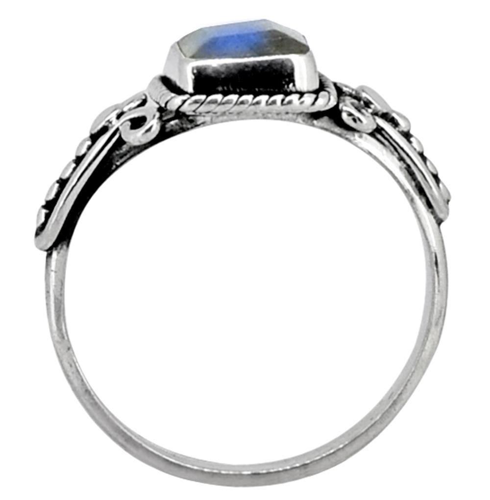 Labradorite Ring Solid 925 Sterling Silver Gemstone Jewelry - YoTreasure