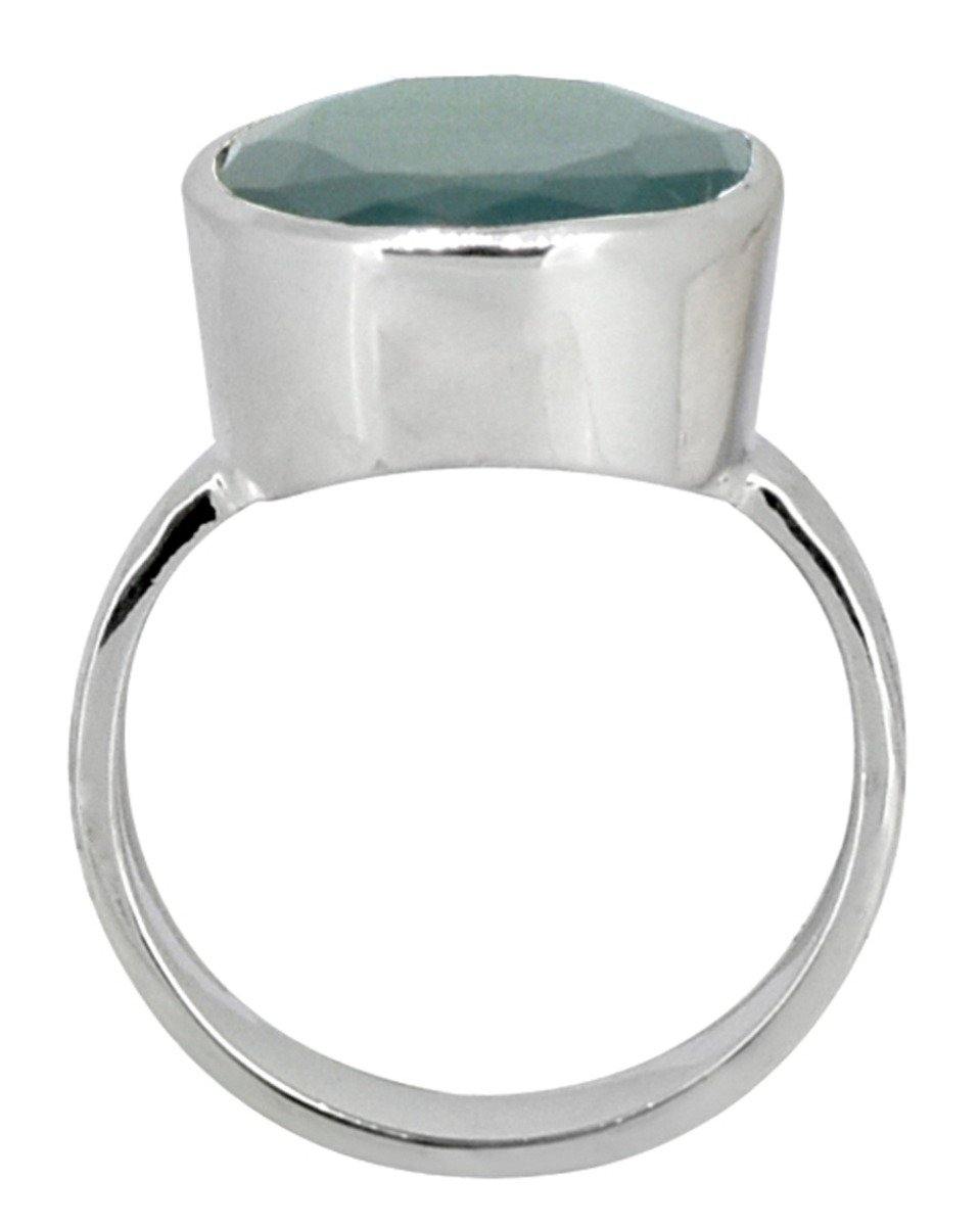 Green Onyx Solid 925 Sterling Silver Ring Jewelry - YoTreasure