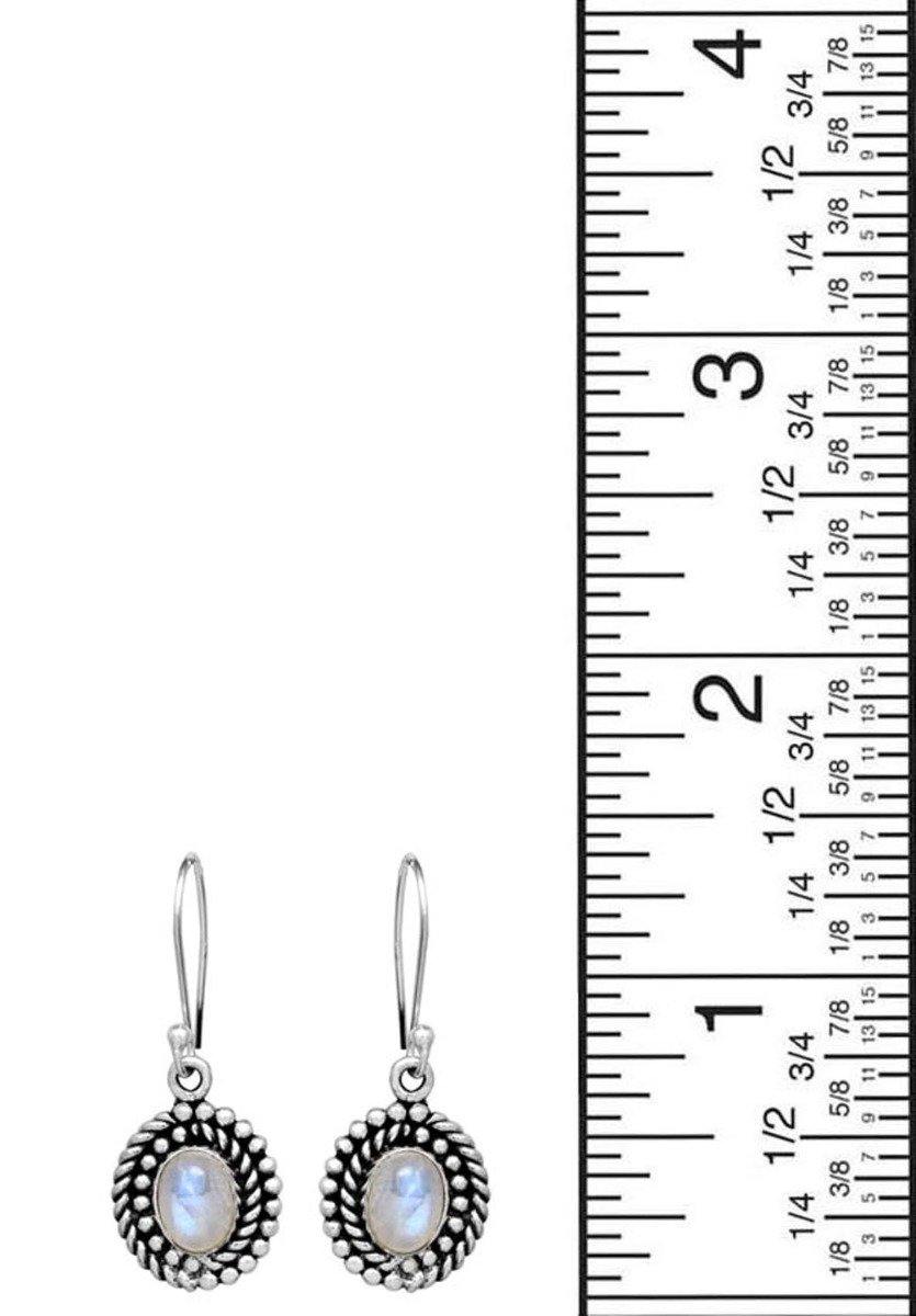 Moonstone 925 Solid Sterling Silver Earring - YoTreasure