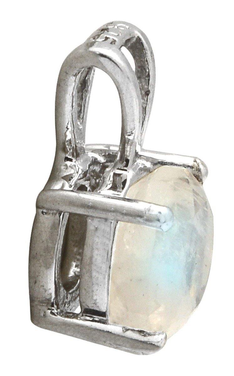 Rainbow Moonstone Solid 925 Sterling Silver Gemstone pendant - YoTreasure
