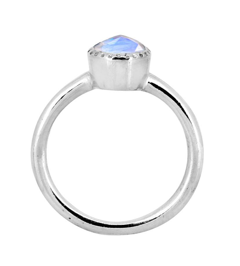 Moonstone Ring Sterling Silver, Moonstone Ring Silver, Moonstone Rings For Women, Girls Silver Moonstone Ring, Gemstone Ring, shops