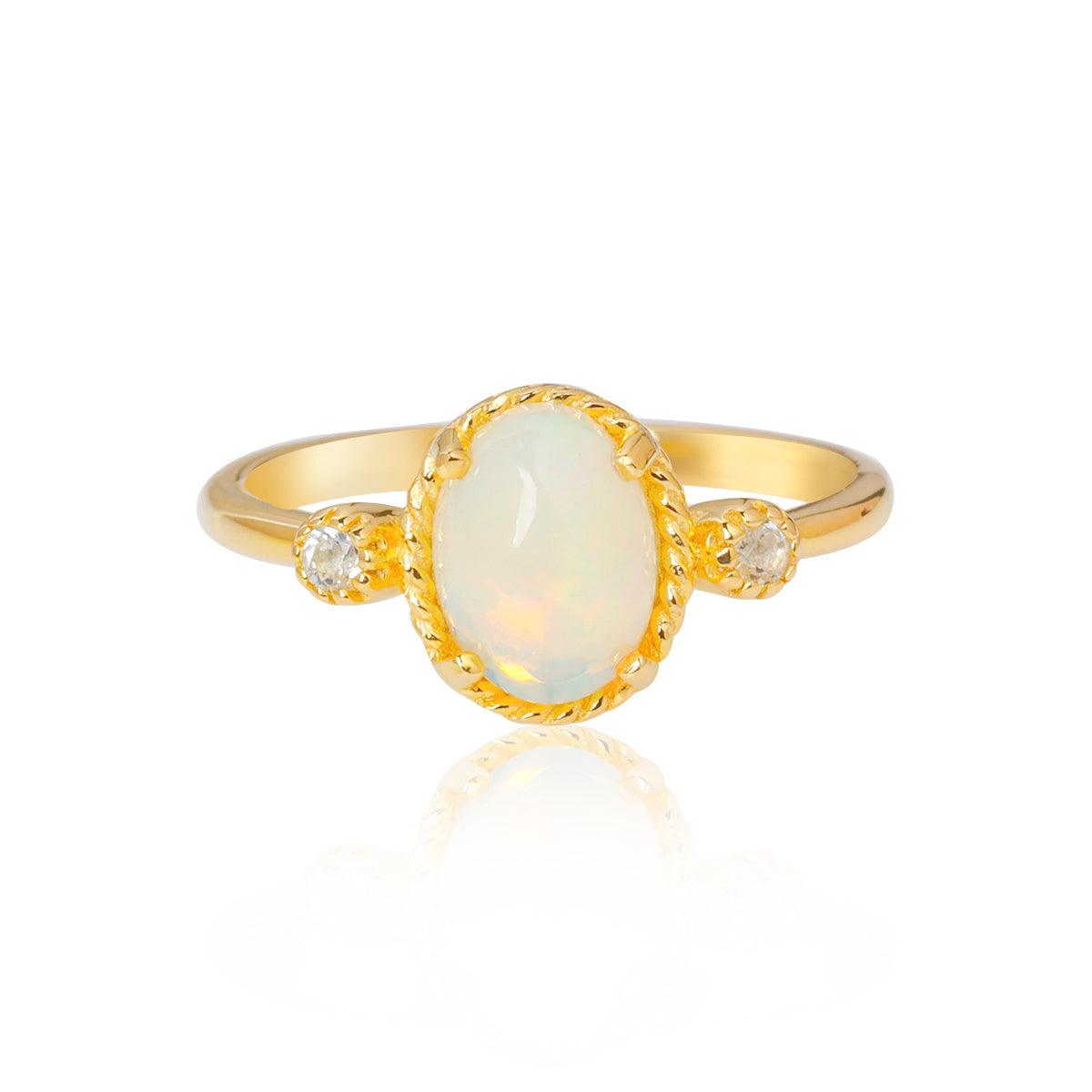 Shop Beautiful Opal Gemstone Jewelry Rings, Earrings & More