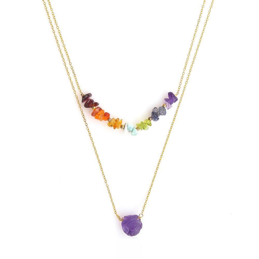 7 Chakra Necklace for Chakra Healing, Buy Online