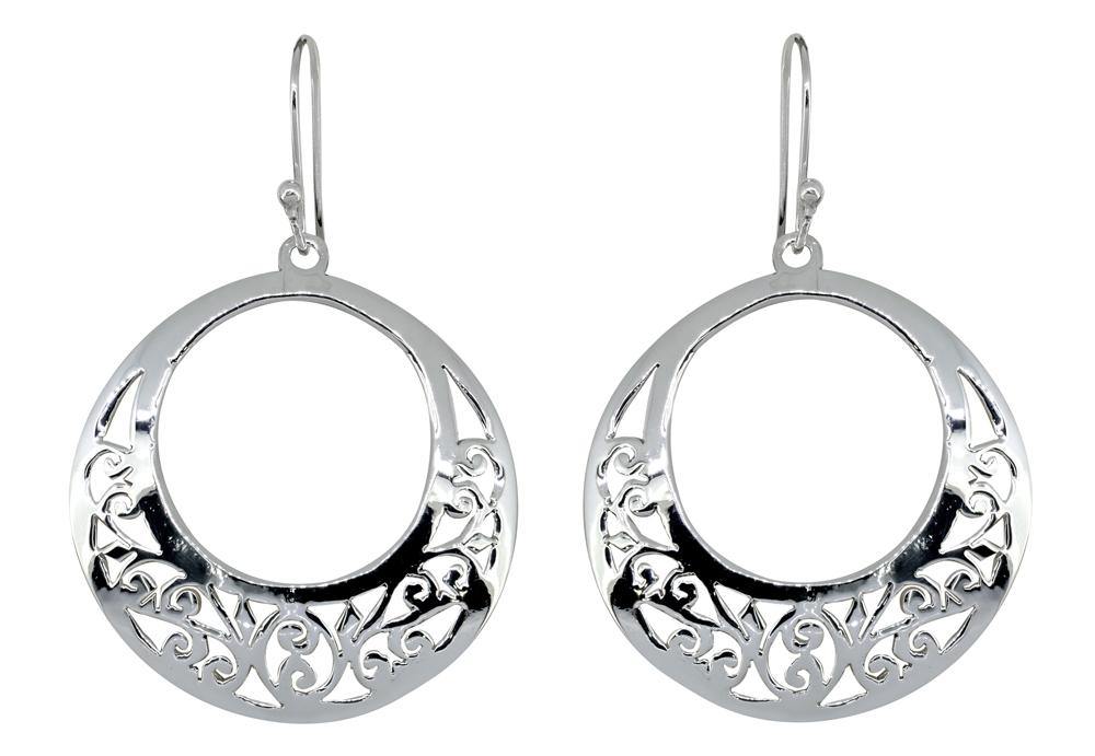 Solid 925 Sterling Silver Dangle Earrings Jewelry - YoTreasure