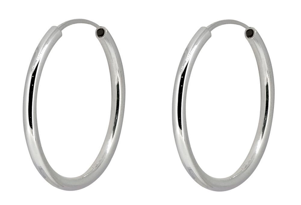 Solid 925 Sterling Silver Hoop Earrings Jewelry - YoTreasure