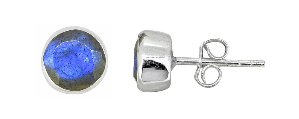 Labradorite Sterling Silver Gemstone Earrings - YoTreasure