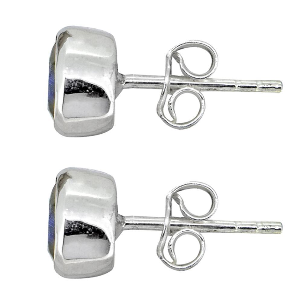 Labradorite Sterling Silver Gemstone Earrings - YoTreasure