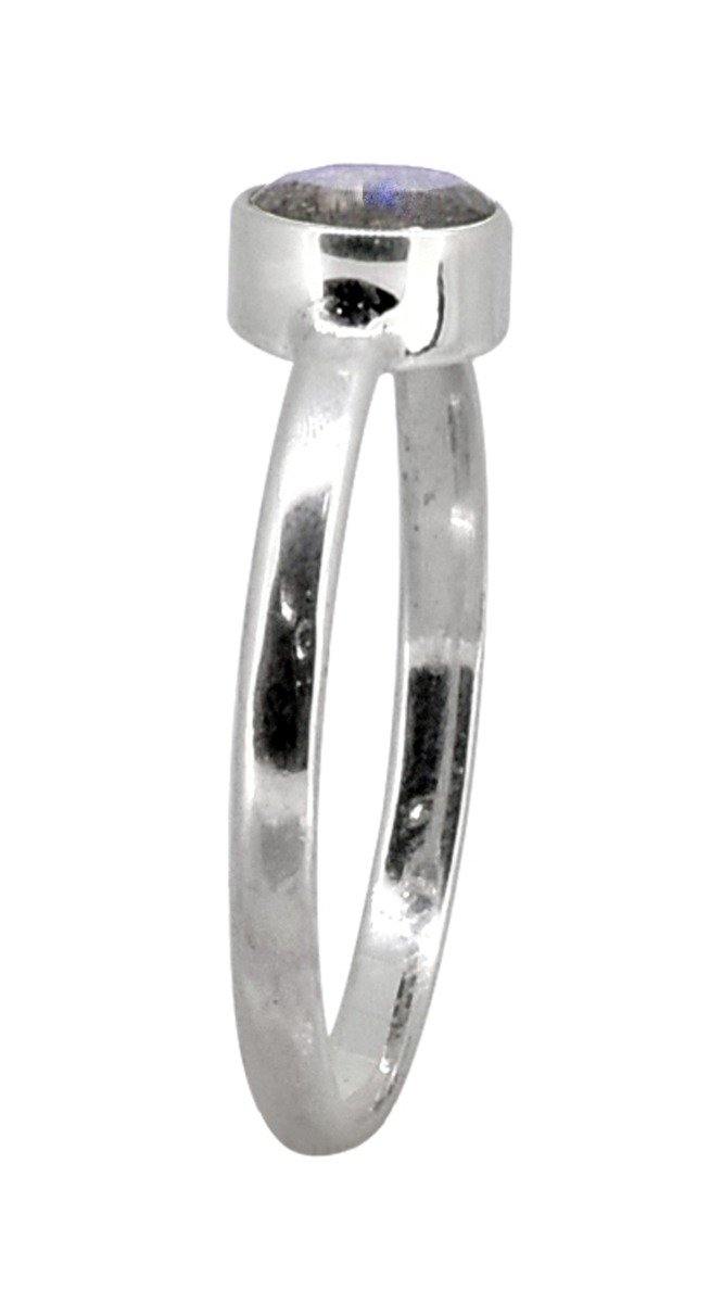 Labradorite Ring Solid 925 Sterling Silver Gemstone Jewelry - YoTreasure