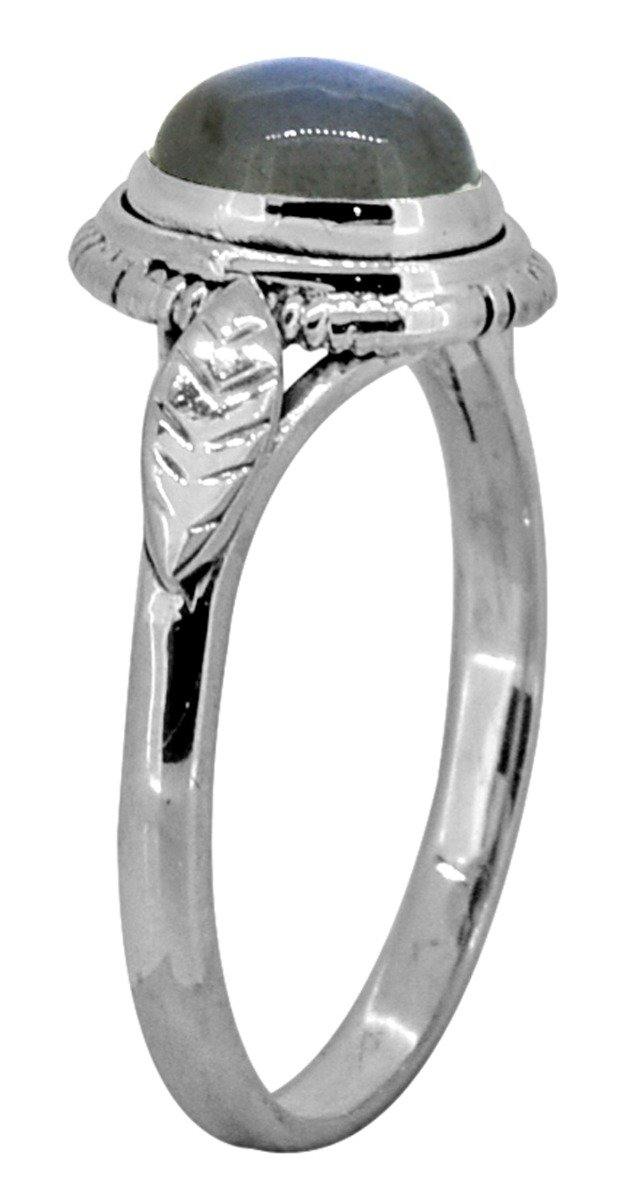 Labradorite Solid 925 Sterling Silver Ring Jewelry - YoTreasure