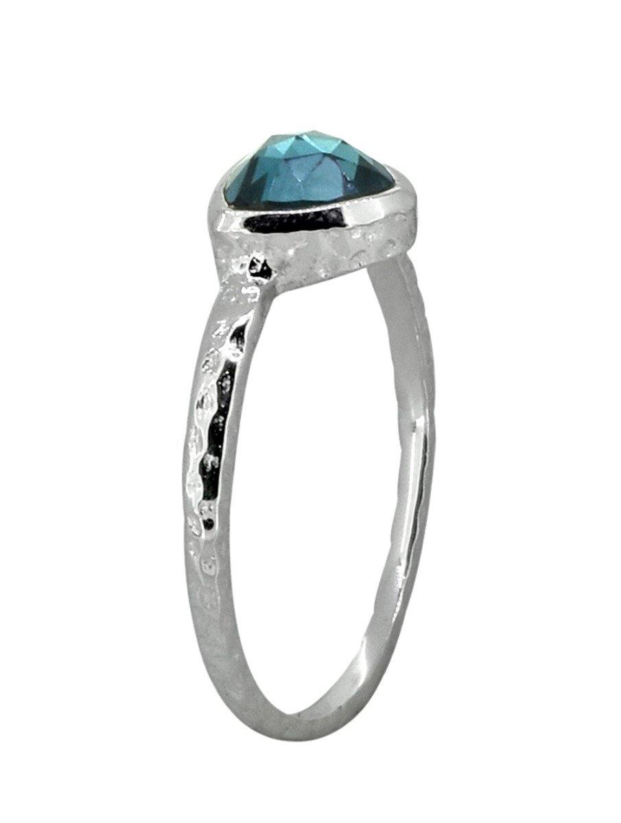 London Blue Topaz Solid 925 Sterling Silver Ring Jewelry - YoTreasure