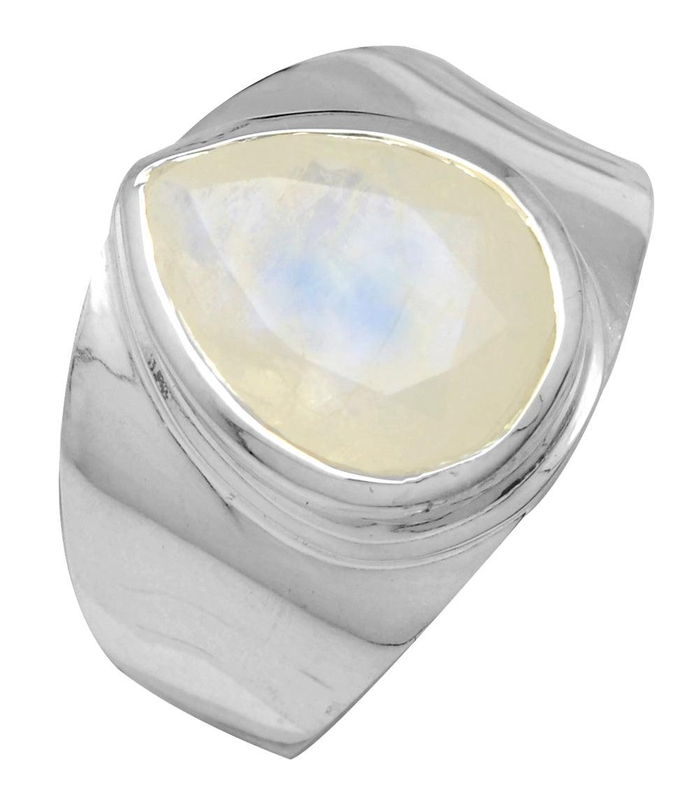 Rainbow Moonstone Ring - YoTreasure