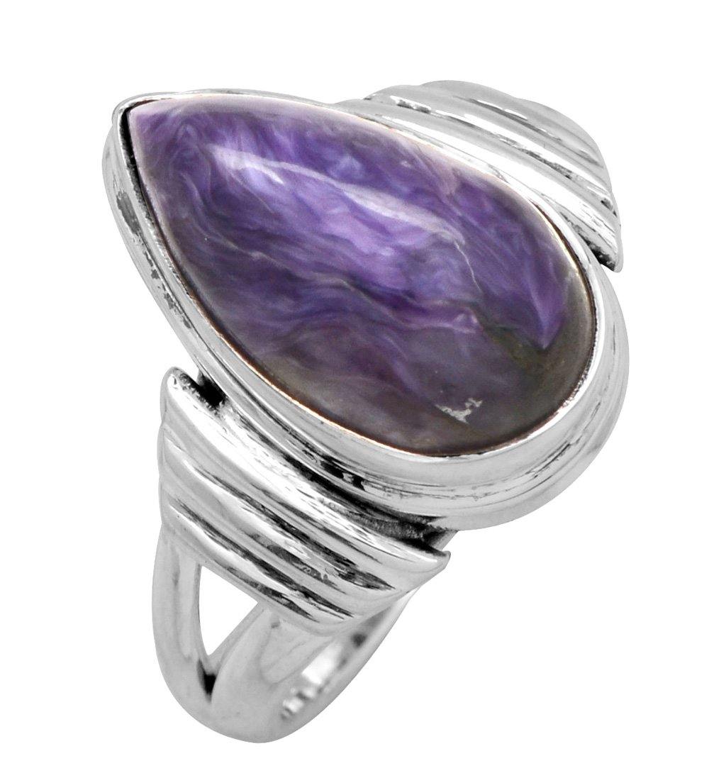 Chaorite 925 Sterling Silver Rings Silver Jewelry - YoTreasure