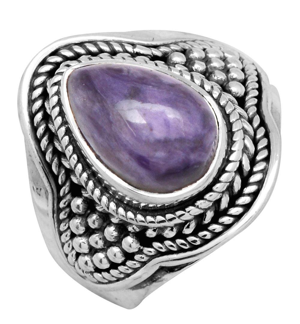 Chaorite 925 Sterling Silver Rings Silver Jewelry - YoTreasure