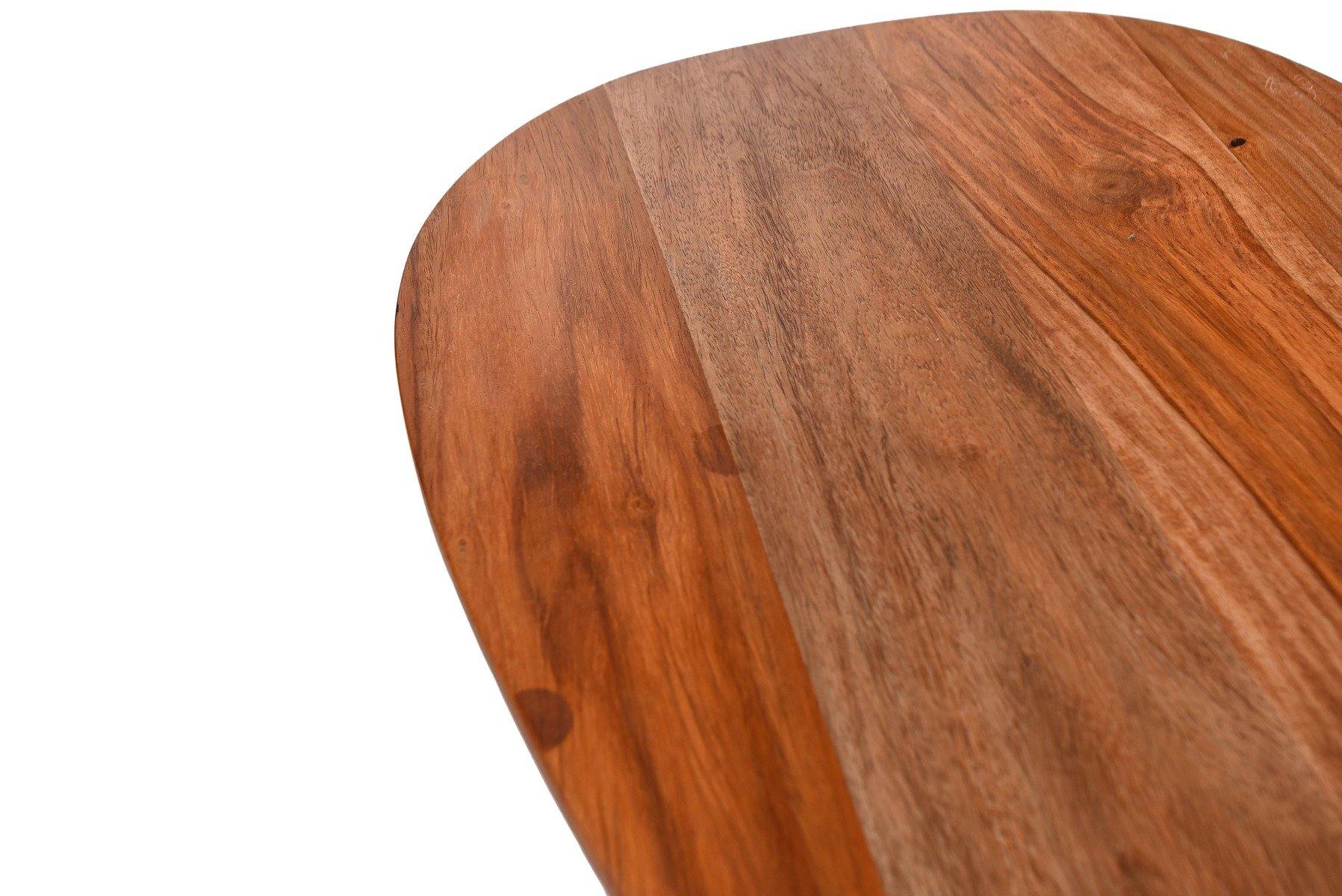 Solid Acacia Wood Set of 2 Coffee Nesting Table - YoTreasure